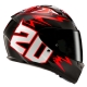 KASK HJC C10 DIABLO MASK BLACK/RED