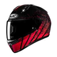 KASK HJC C10 HAVEN BLACK/RED