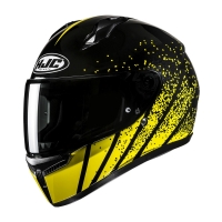 KASK MOTOCYKLOWY HJC C10 HAVEN BLACK YELLOW
