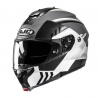 KASK MOTOCYKLOWY HJC C91N KAON BLACK WHITE