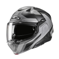 KASK MOTOCYKLOWY HJC F100 BIOS GREY