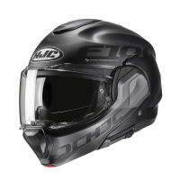 KASK MOTOCYKLOWY HJC F100 HETAL BLACK