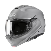 KASK MOTOCYKLOWY HJC F100 SOLID N.GREY