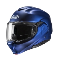 KASK MOTOCYKLOWY HJC F100 SOLID SEMI FLAT METALLIC BLUE