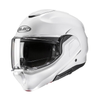 KASK HJC F100 SOLID PEARL WHITE