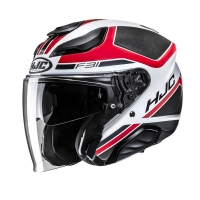 KASK MOTOCYKLOWY HJC F31 CERON BLACK RED