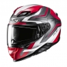 KASK MOTOCYKLOWY HJC F71 FES RED GREY