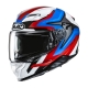 KASK HJC F71 FES RED/BLUE/WHITE