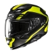 KASK HJC F71 TOZZ BLACK/YELLOW