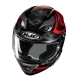 KASK MOTOCYKLOWY HJC F71 CARBON NEVIO BLACK RED