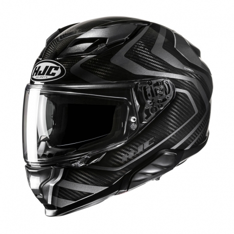KASK MOTOCYKLOWY HJC F71 CARBON NEVIO BLACK GREY