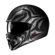 KASK MOTOCYKLOWY HJC I20 THORN BLACK SILVER