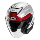 KASK MOTOCYKLOWY HJC I31 TEVIS GREY RED