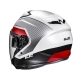 KASK MOTOCYKLOWY HJC I31 TEVIS GREY RED