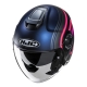 KASK MOTOCYKLOWY HJC I40N LINIA BLUE PINK