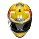 KASK MOTOCYKLOWY HJC I71 VIZ YELLOW RED