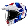 KASK MOTOCYKLOWY HJC I80 ROKI WHITE BLUE