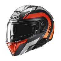KASK MOTOCYKLOWY HJC I91 ARVEN RED GREY