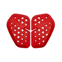 OCHRANIACZ BIODER LEATT INSERTS 3DF LEVEL 2 PAIR RED OS