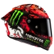 KASK MOTOCYKLOWY HJC RPHA1 QUARTARARO REPLICA 2 RED BLACK