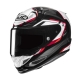 KASK MOTOCYKLOWY HJC RPHA12 BRELS BLACK WHITE