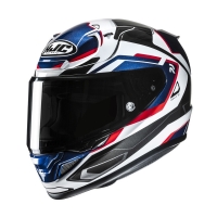 KASK MOTOCYKLOWY HJC RPHA12 BRELS BLACK WHITE BLUE