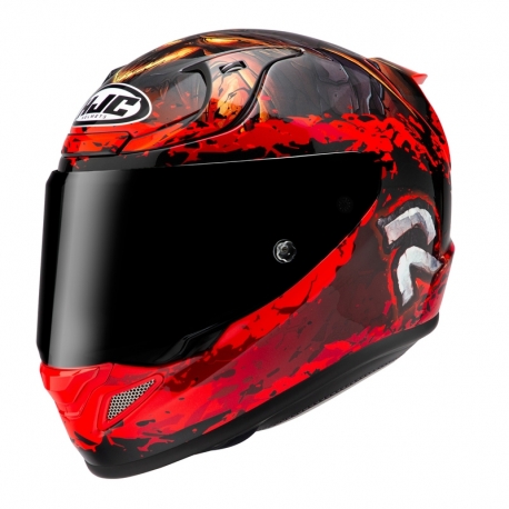 KASK HJC RPHA12 DIABLO BLIZZARD RED