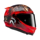 KASK HJC RPHA12 DIABLO BLIZZARD RED