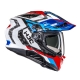 KASK MOTOCYKLOWY HJC RPHA60 DAKAR BLUE WHITE