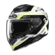 KASK HJC RPHA71 ELLON BLACK/WHITE