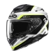KASK MOTOCYKLOWY HJC RPHA71 ELLON BLACK WHITE M