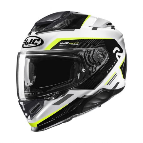 KASK MOTOCYKLOWY HJC RPHA71 ELLON BLACK WHITE M