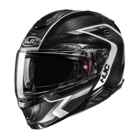 KASK HJC RPHA91 CARBON LAGOS BLACK/WHITE