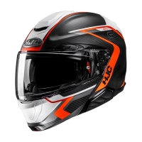 KASK MOTOCYKLOWY HJC RPHA91 CARBON LAGOS BLACK RED