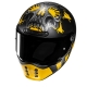 KASK MOTOCYKLOWY HJC V10 CRANIA YELLOW BLACK
