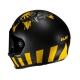 KASK MOTOCYKLOWY HJC V10 CRANIA YELLOW BLACK