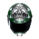 KASK MOTOCYKLOWY HJC V10 CRANIA GREEN WHITE