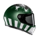 KASK MOTOCYKLOWY HJC V10 CRANIA GREEN WHITE