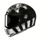 KASK MOTOCYKLOWY HJC V10 CRANIA BLACK WHITE