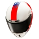 KASK MOTOCYKLOWY HJC V10 FQ20 RETRO WHITE RD BLUE