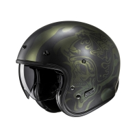 KASK MOTOCYKLOWY HJC V31 FLAME BLACK