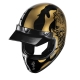 KASK MOTOCYKLOWY HJC V60 FLAME BLACK GOLD