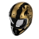 KASK MOTOCYKLOWY HJC V60 FLAME BLACK GOLD