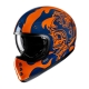 KASK MOTOCYKLOWY HJC V60 FLAME BLACK ORANGE