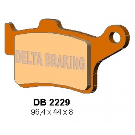 DELTA BRAKING KLOCKI HAMULCOWE KH631 TYŁ CAN-AM SPYDER 1000 '13-'21, SPYDER 1330 '15-'21