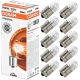 OSRAM ŻARÓWKA 10W 12V BA15S R10W - 10 SZTUK (KARTONIK)