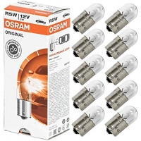 OSRAM ŻARÓWKA 10W 12V BA15S R10W - 10 SZTUK (KARTONIK)