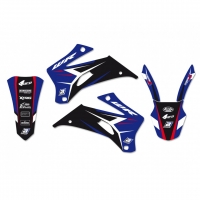 BLACKBIRD KOMPLET NAKLEJEK (OKLEIN) YAMAHA WR 250F '07-'14, WR 450F '07-'11 DREAM 4 KOLOR NIEBIESKI CZARNY