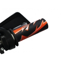 BLACKBIRD NAKŁADKI OCHRONNE NA MANETKI LOGO KTM TROPHY 22 KTM KOLOR POMARAŃCZOWY CZARNY