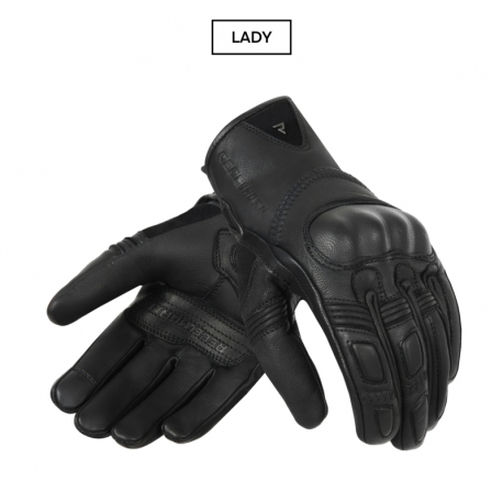 RĘKAWICE MOTOCYKLOWE DAMSKIE REBELHORN THUG 2 BLACK